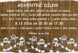Adventní dílny