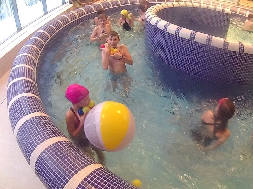 Výuka plavání a hrátky s vodou ve ŠSK 2017
