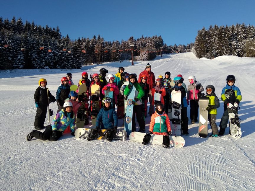 Výcvik na snowboardu – ŠSK