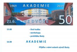 50. výročí školy – Akademie